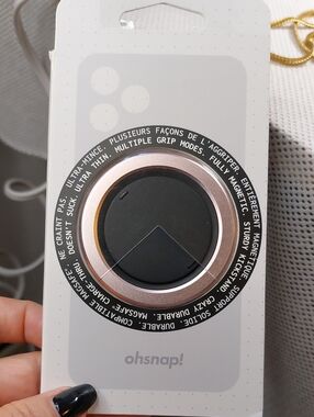 Ohsnap Snap 4 Luxe Phone Grip & Kickstand – Dusty Rose